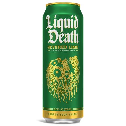 Buy Liquid Death Feastables Peanut Butter Cup Sparkling Water 19.2