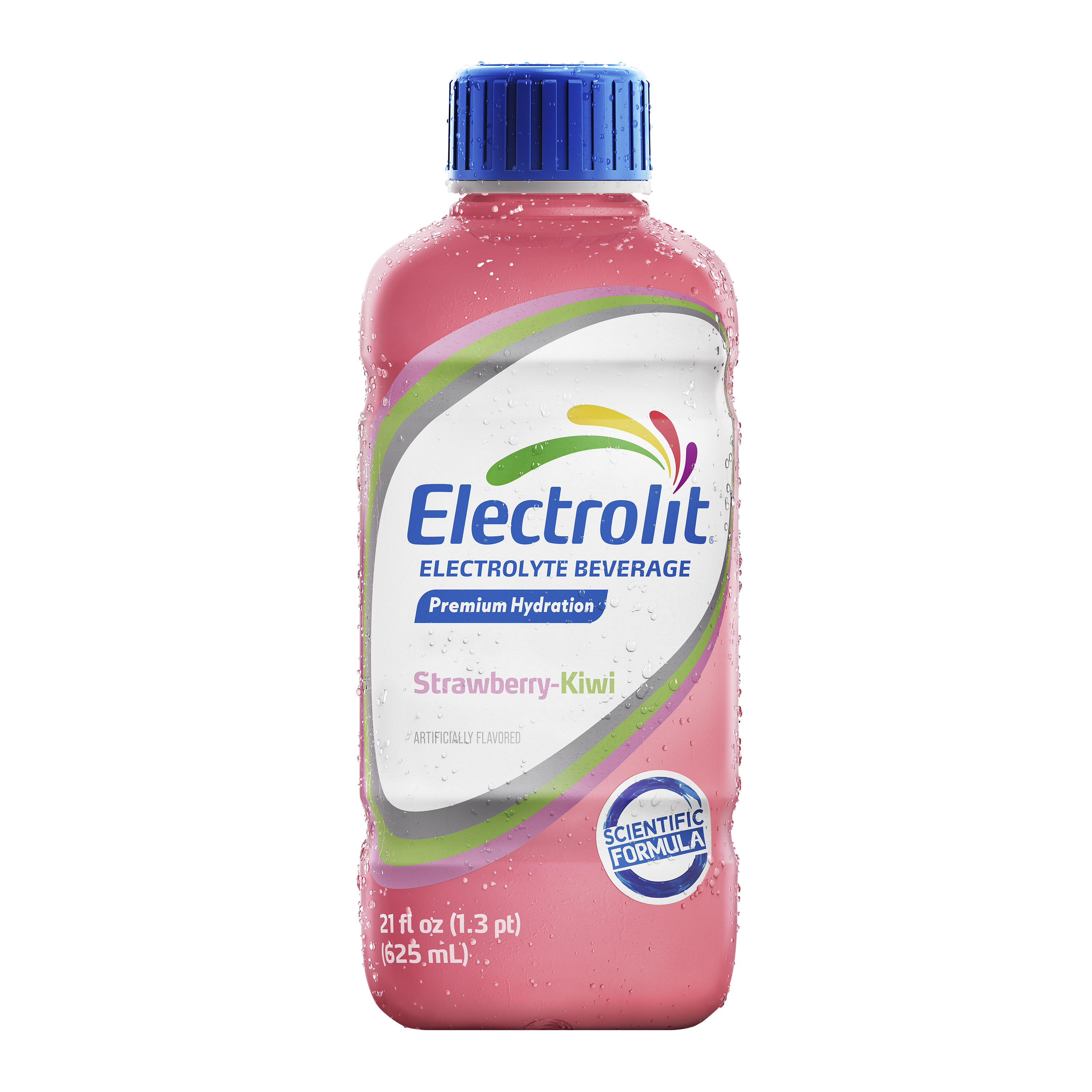 Electrolit Electrolyte Hydration Beverage – Strawberry-Kiwi – 21 Fl Oz Bottle