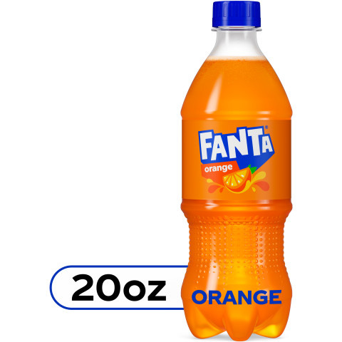 Fanta Orange Soda Bottle - 20 fl oz
