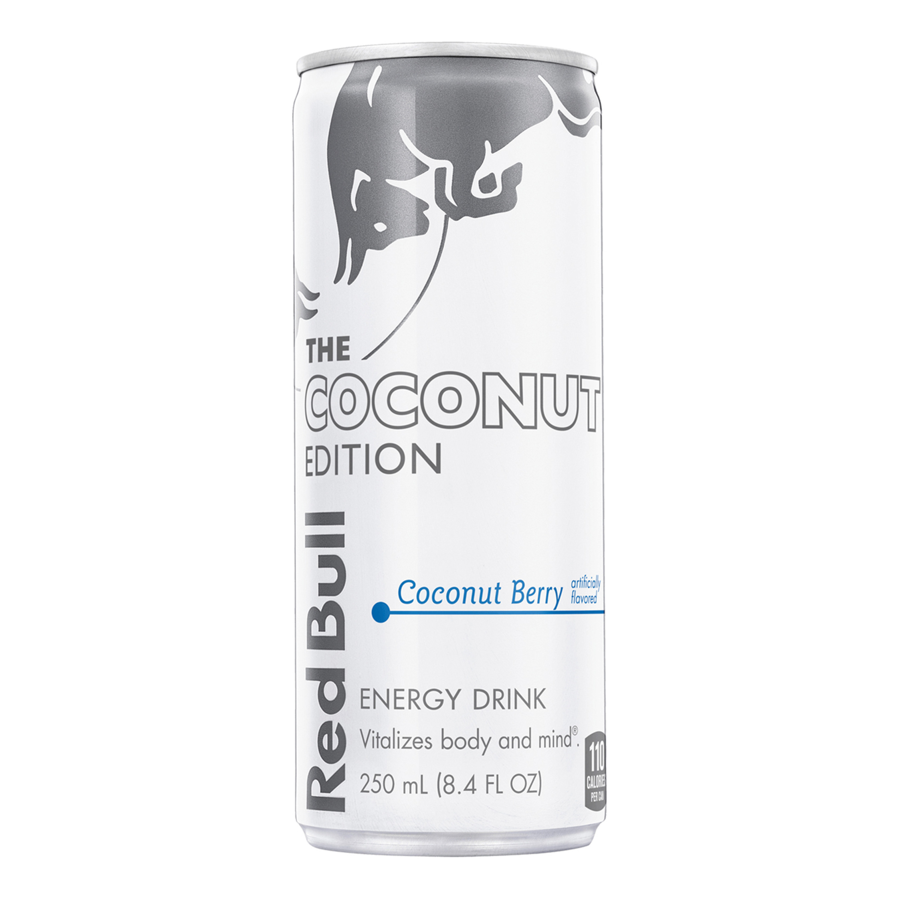 Red Bull Coconut Edition Energy Drink, Coconut Berry, 8.4 fl. oz. Can, 80mg Caffeine, Taurine & B Vitamins