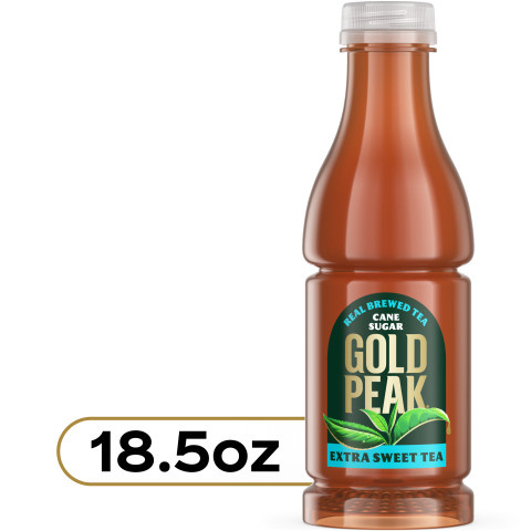 Gold Peak Extra Sweet Black Iced Tea Bottle - 18.5 fl oz