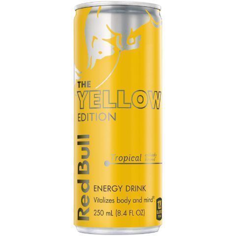 Buy Red Bull Yellow Edition, Tropical 8.4oz Can Online from 7