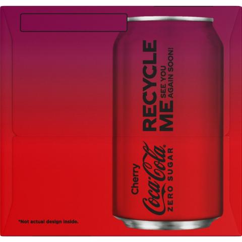 Buy Coke Cherry Zero 12pk 12oz Cn Online from 7-Eleven |Fast