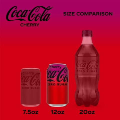Buy Coke Cherry Zero 12pk 12oz Cn Online from 7-Eleven |Fast