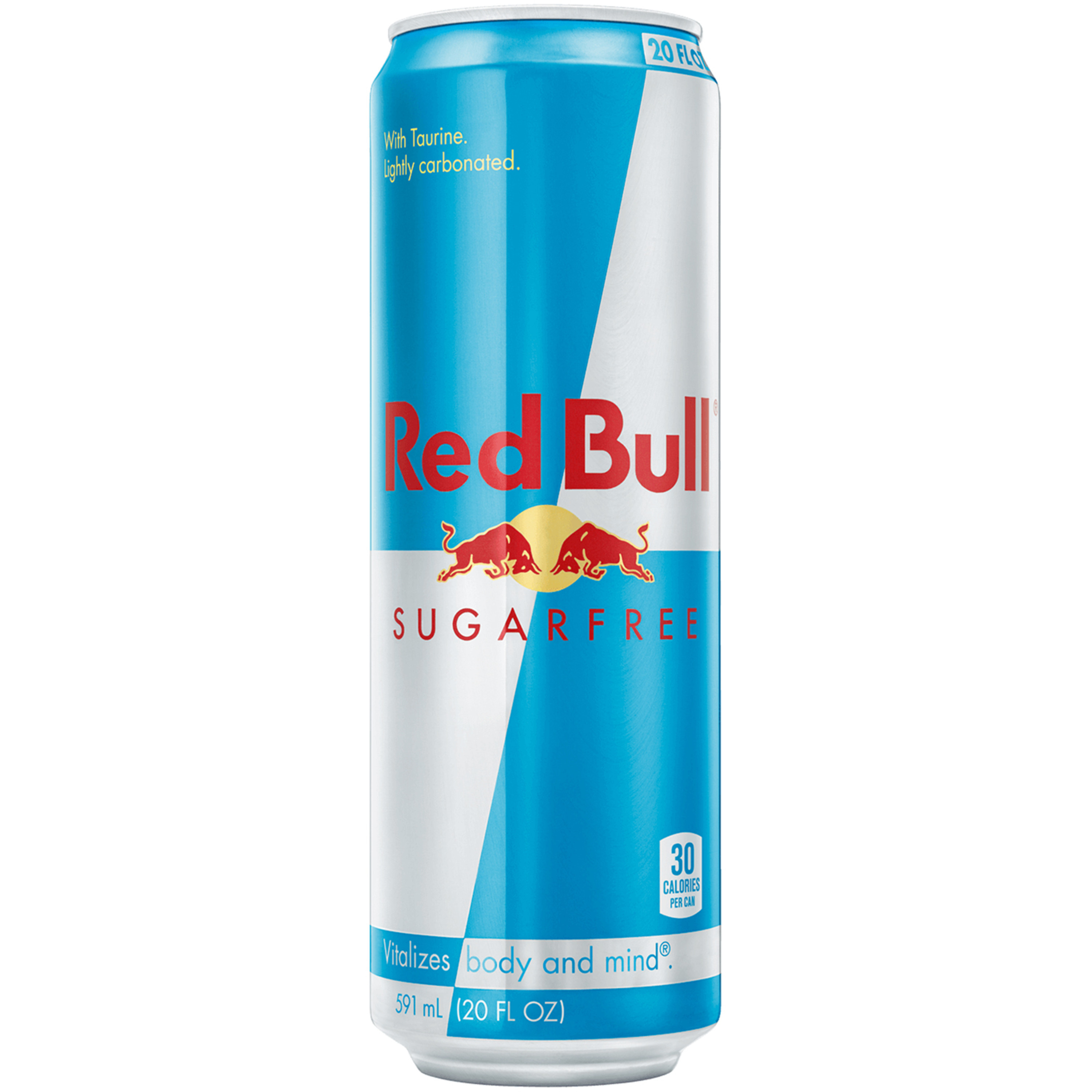 Red Bull Sugarfree Energy Drink, 20 fl. oz. Can, 189mg Caffeine, Taurine & B Vitamins