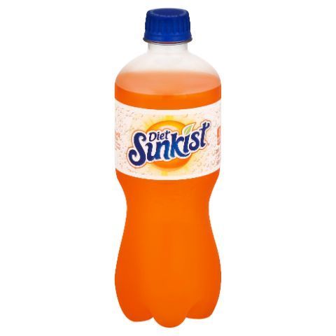 Sunkist Diet Orange Soda 20oz