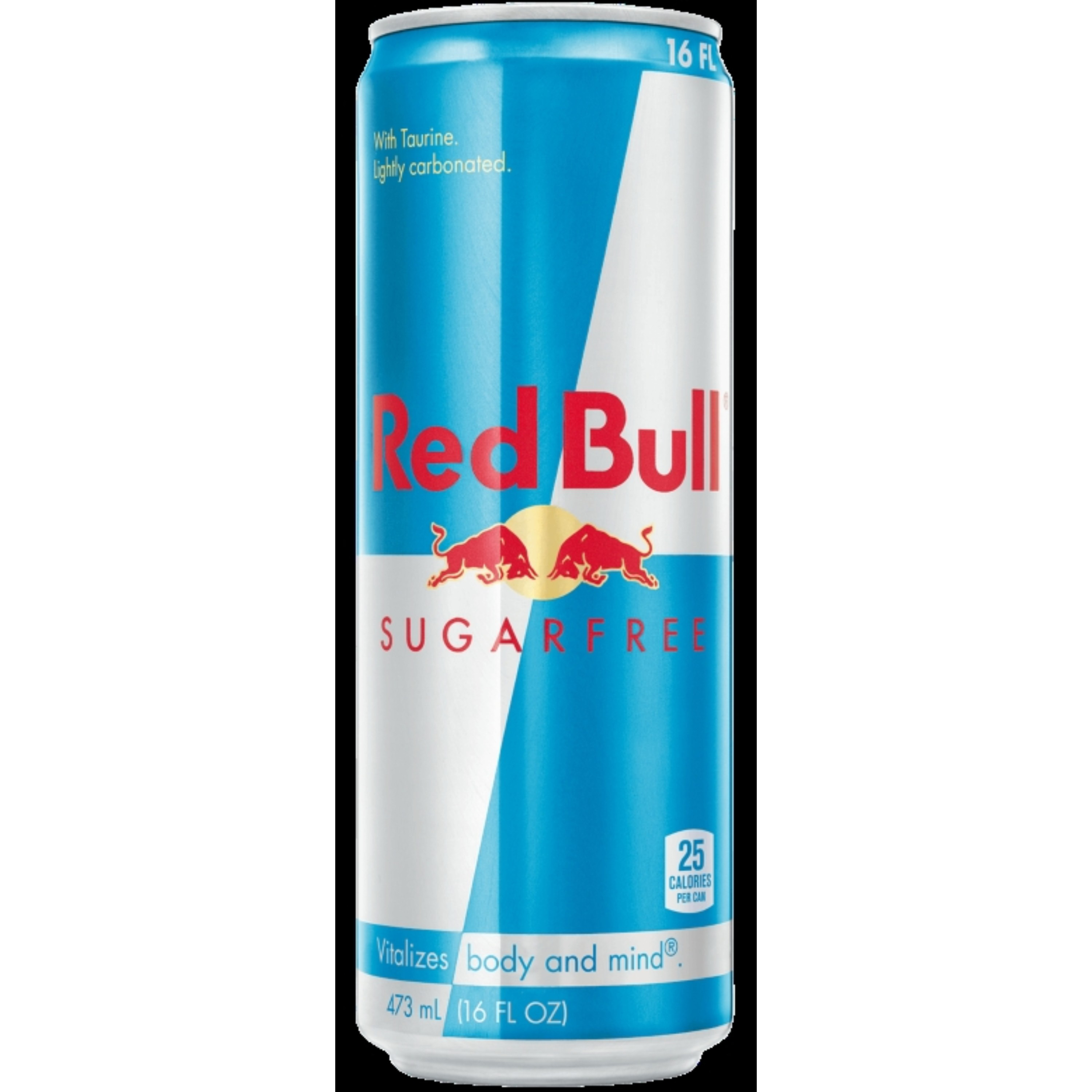 Red Bull Sugarfree Energy Drink, 16 fl. oz. Can, 151mg Caffeine, Taurine & B Vitamins