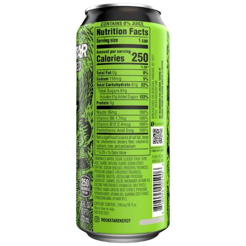 Buy Rockstar Recovery Lemonade 16oz Online from 7-Eleven |Fast