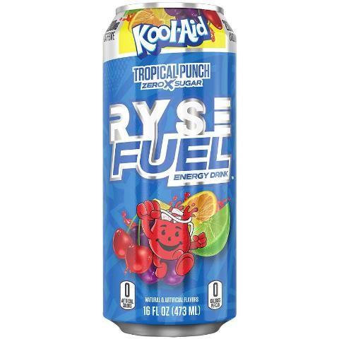 Buy RYSE Fuel Energy Kool-Aid Tropical Punch 16oz Online from 7