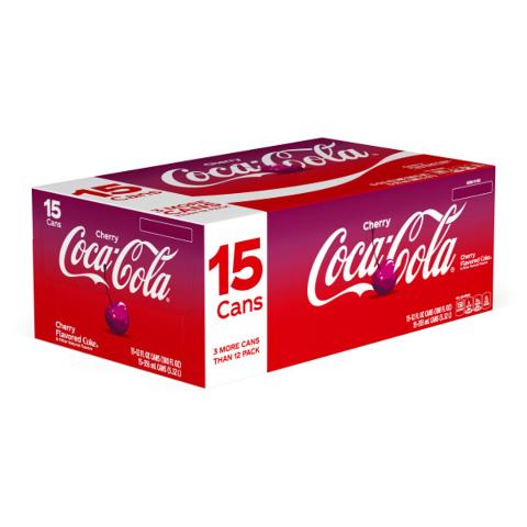 Buy Cherry Coke 15 Pack 12oz Can Online from 7-Eleven |Fast