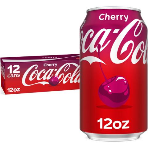 Buy Cherry Coke 12 Pack 12oz Cans Online from 7-Eleven |Fast