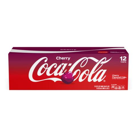 Buy Cherry Coke 12 Pack 12oz Cans Online from 7-Eleven |Fast