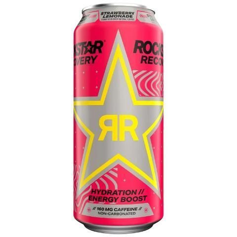 Buy Rockstar Recovery Strawberry Lemonade 16oz Online from 7