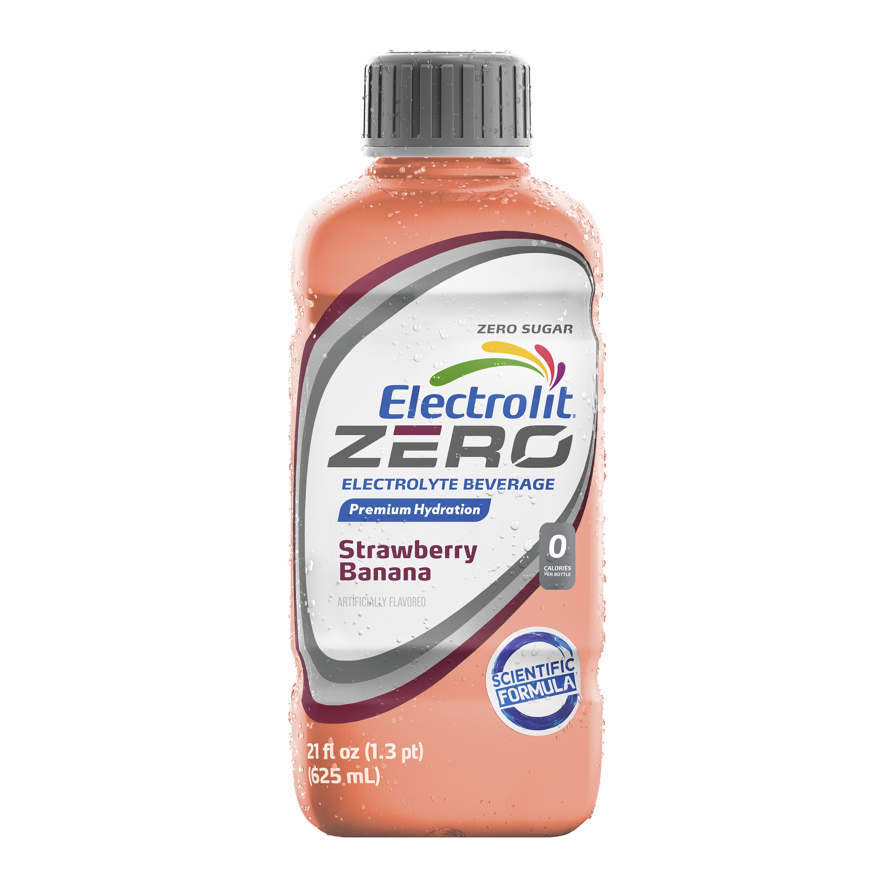 Electrolit Electrolyte Hydration Beverage – Strawberry-Banana – 21 Fl Oz Bottle
