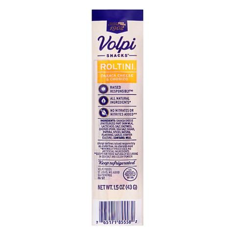 Roltini Buy Volpi Snacks Roltini Oaxaca Cheese & Chorizo 1.5oz Online from 7 ...