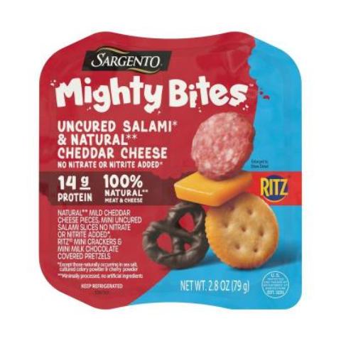 Sargento Mighty Bites Cheddar & Salami Meal Kit 2.8oz