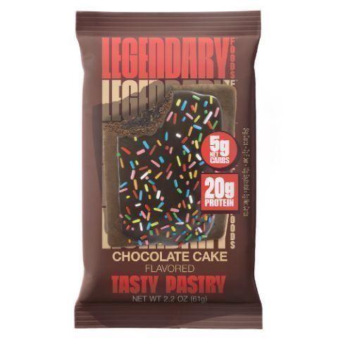 Legendary Foods Tasty Pastry Cake Style Chocolate Cake 2.2oz
