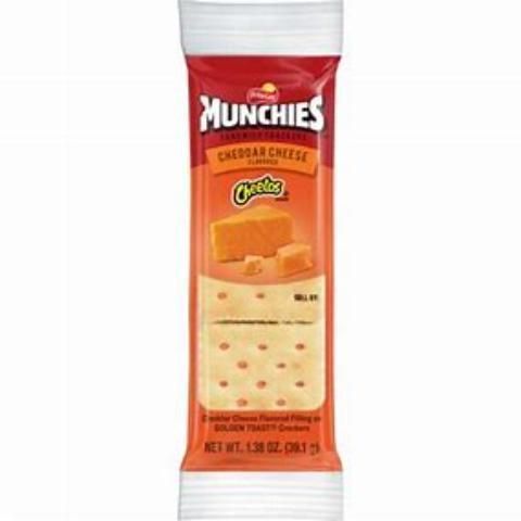 Munchies Cheddar Cheese Crackers 1.38oz