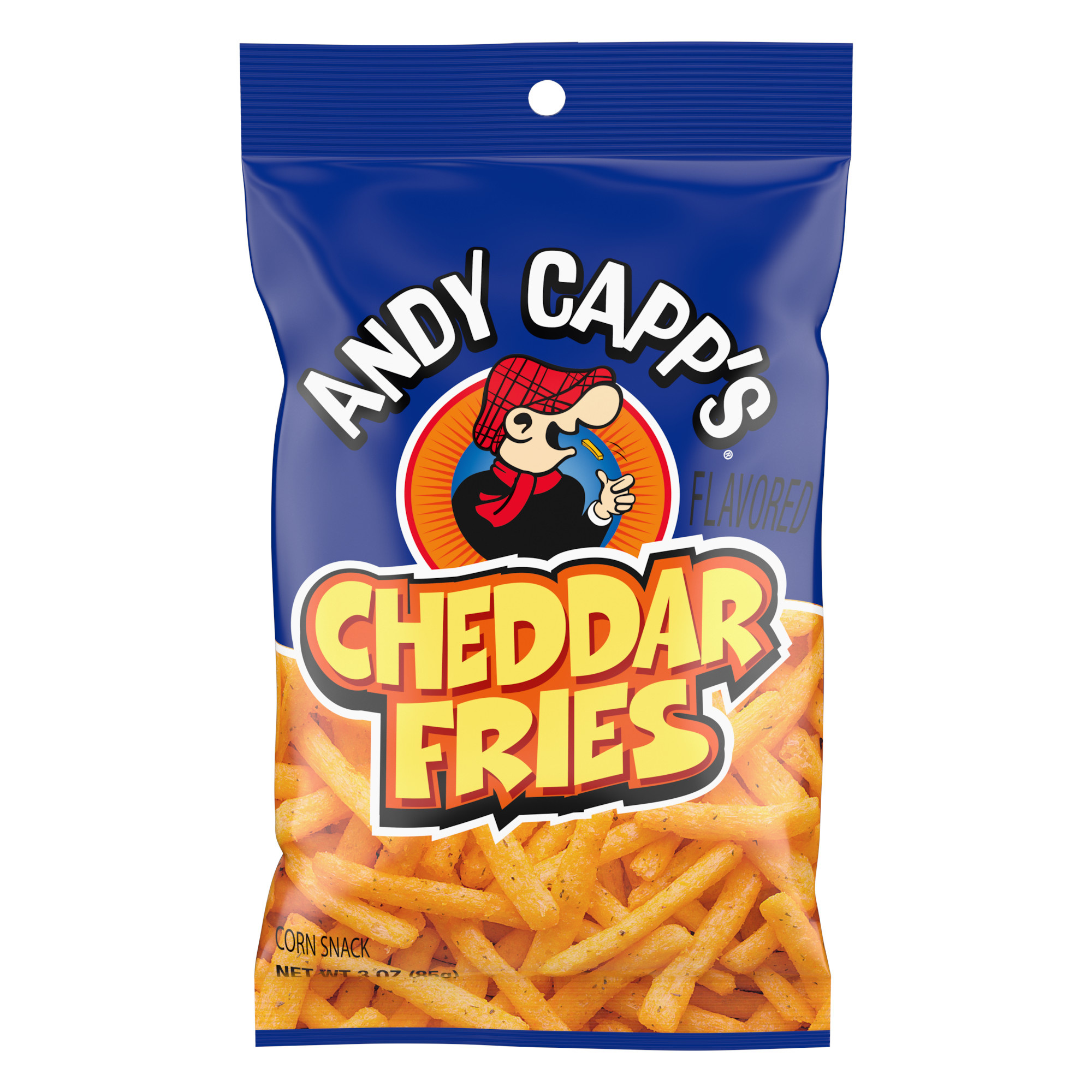 Andy Capp's Cheddar Flavored Fries, 3 oz.