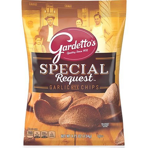 Gardettos Roasted Garlic Rye Chips 4.75oz