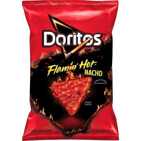 Doritos Flamin Hot Nachos Cheese 9.25oz