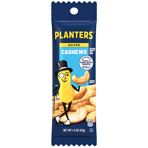 Planters Salted Cashews Nuts 1.5oz