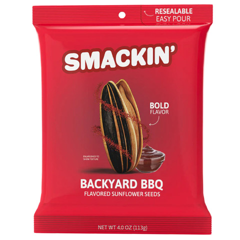 SMACKIN' BBQ Sunflower Seeds 4oz