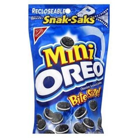 Oreo Mini Snak Sak 8oz