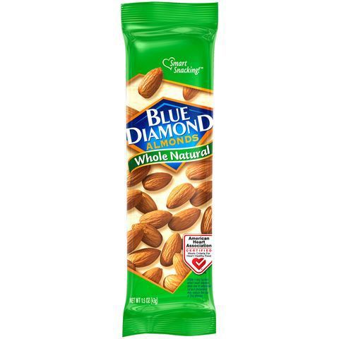 Blue Diamond Almonds, Whole Natural 1.5oz