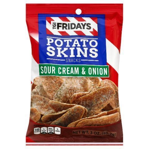 TGI Fridays Sour Cream & Onion Potato Skins 3oz