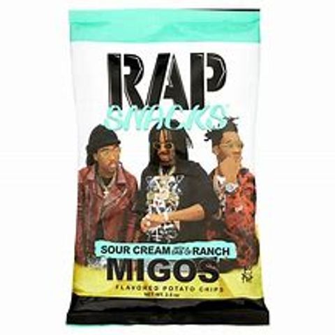 Rap Snacks Sour Cream and Ranch Migos2.5oz