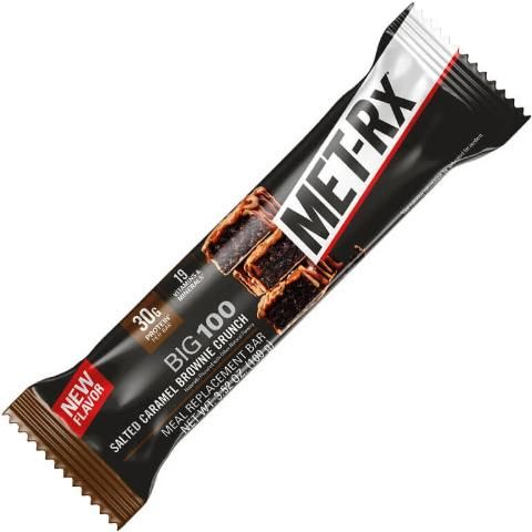 Met-Rx Big 100 Salted Caramel Brownie Crunch 3.53oz