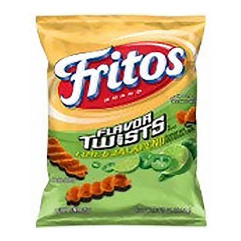 Fritos Corn Snacks Lime & Jalapeno 3 3/8 Oz