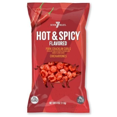 7-Select Pork Cracklin Curls 4oz