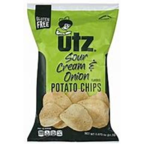 Buy Utz Sour Cream & Onion Potato Chips 2.75oz Online from 7-Eleven ...