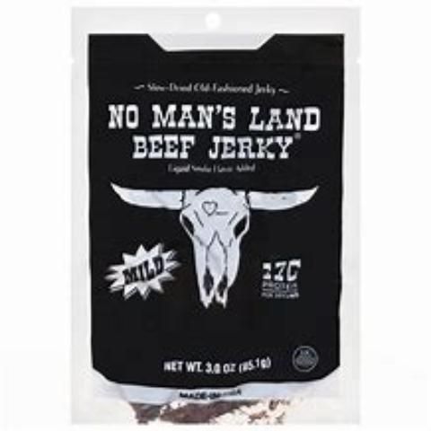 No Man's Land Mild Beef Jerky 3oz
