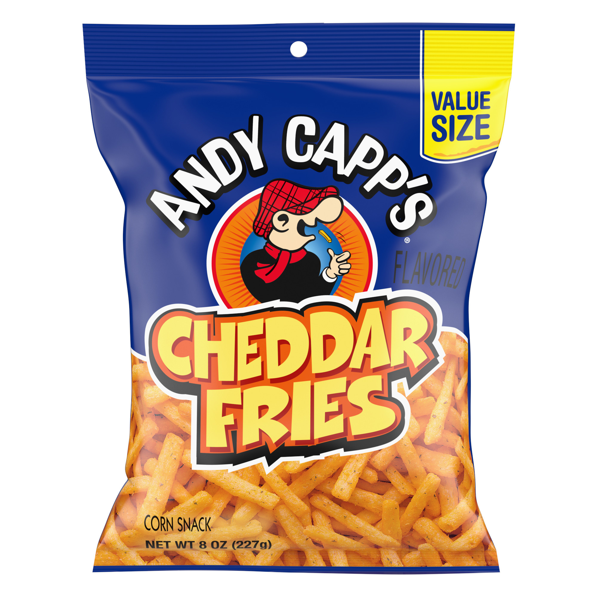 Andy Capp's Big Bag Cheddar Flavored Fries, 8 oz.