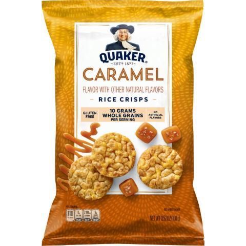 Quaker Rice Crisps Caramel 3.03oz