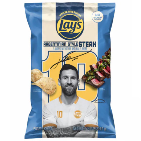 Lay's Potato Chips Argentinian Style Steak, 2 1/2 Oz