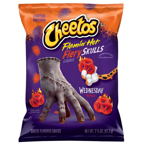 Cheetos Flamin' Hot Fiery Skulls 2.69oz