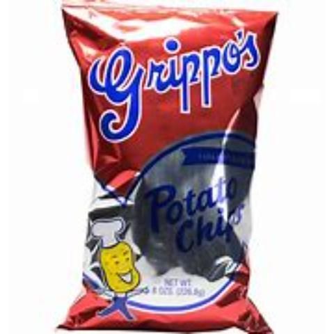 Buy Grippo's Foil Chips Regular 8oz Online from 7-Eleven |Fast