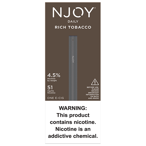 does 7 eleven sell njoy pods Buy NJOY DAILY Rich Tobacco 4.5% Online from 7-Eleven |Fast Delivery