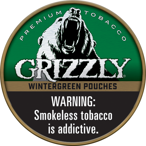 grizzly tobacco logo Buy Grizzly Wintergreen Pouches .84oz Online from 7-Eleven |Fast Delivery