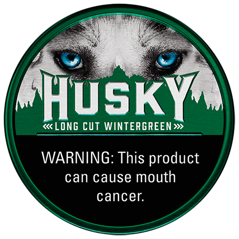 Husky Long Cut Wintergreen 1.2oz