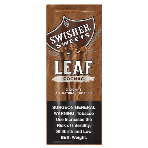 Swisher Sweet Leaf Cognac 3 Count