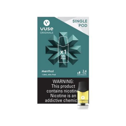 Buy VUSE Alto Menthol 1 Pod 2.4% Online from 7-Eleven |Fast Delivery