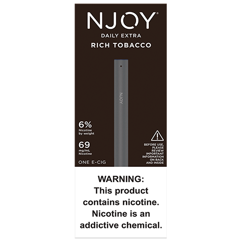 Buy NJOY Disp Daily Rich Tobacco 6% Online from 7-Eleven |Fast Delivery |  7NOW