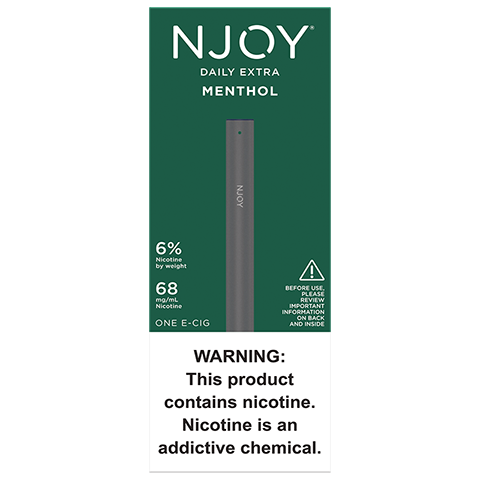 NJOY DAILY EXTRA Menthol 6.0%