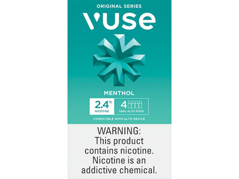 Buy VUSE Alto Menthol 4 Pod 2.4% Online from 7-Eleven |Fast Delivery