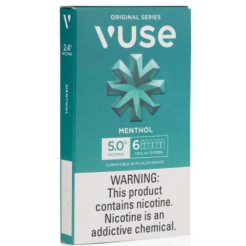 Buy Vuse Alto Pod Menthol 6 Pods 5% Online from 7-Eleven |Fast Delivery